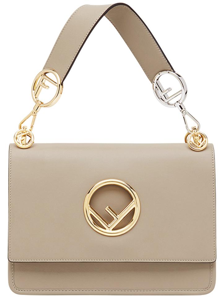Fendi Kan I F Tote Bag - Nude & Neutrals