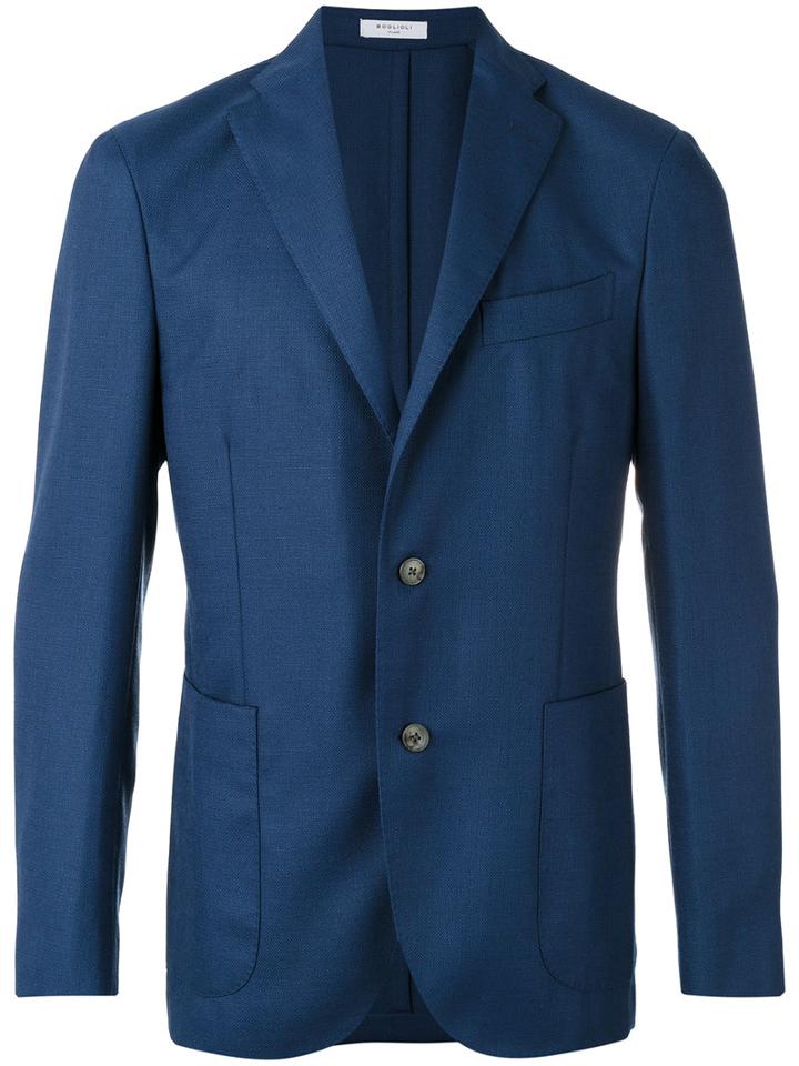 Boglioli - Classic Blazer - Men - Acetate/cupro/wool - 52, Blue, Acetate/cupro/wool