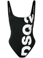 Dsquared2 Logo-printed Swimsuit - Black