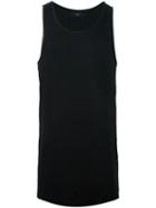 Amiri Ribbed Tank, Men's, Size: Medium, Black, Polyester/cotton/rayon