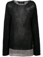 Comme Des Garçons Vintage Homme Plus Knitted Jumper, Men's, Size: Medium, Black