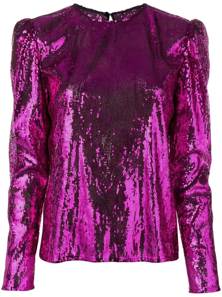 Philosophy Di Lorenzo Serafini Sequinned Blouse - Pink