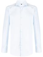 Boss Hugo Boss Cutaway Collar Shirt - Blue