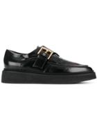 No21 Platform Monk Shoes - Black