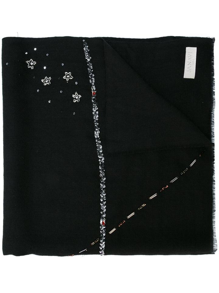 Janavi Stargazing Scarf - Black