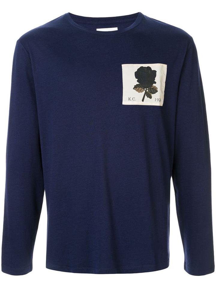 Kent & Curwen Long Sleeve Top - Blue