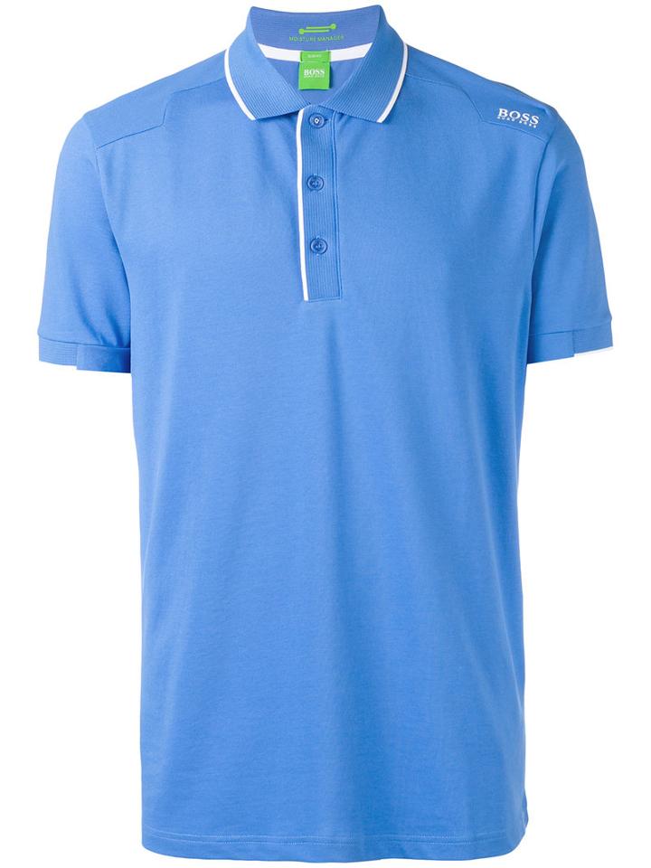 Boss Hugo Boss - Polo Shirt - Men - Cotton - L, Blue, Cotton