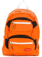 Heron Preston Pocketed Backpack - Orange