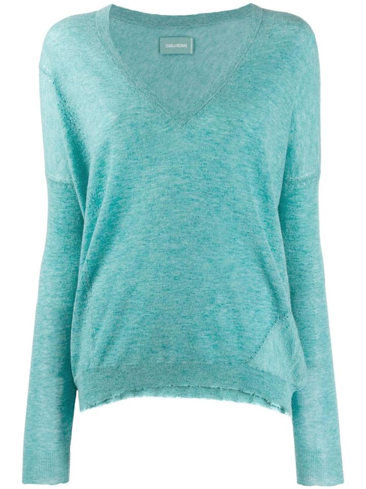Zadig & Voltaire V-neck Sweater - Green