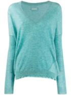 Zadig & Voltaire V-neck Sweater - Green