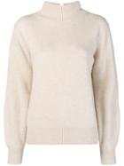 Vince Cashmere Knitted Sweater - Nude & Neutrals