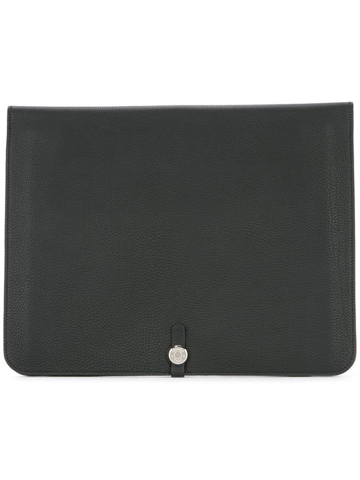 Hermès Vintage Dogon Briefcase - Black