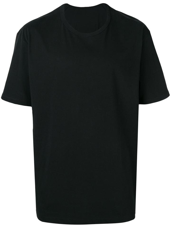 Issey Miyake Half Sleeve Tee - Black