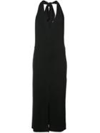 Haney Cecily Halter Dress - Black