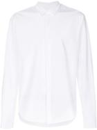 Juun.j Studded Collar Shirt, Men's, Size: 46, White, Cotton/polyurethane