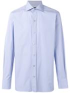 Tom Ford Classic Formal Shirt, Men's, Size: 39, Blue, Cotton