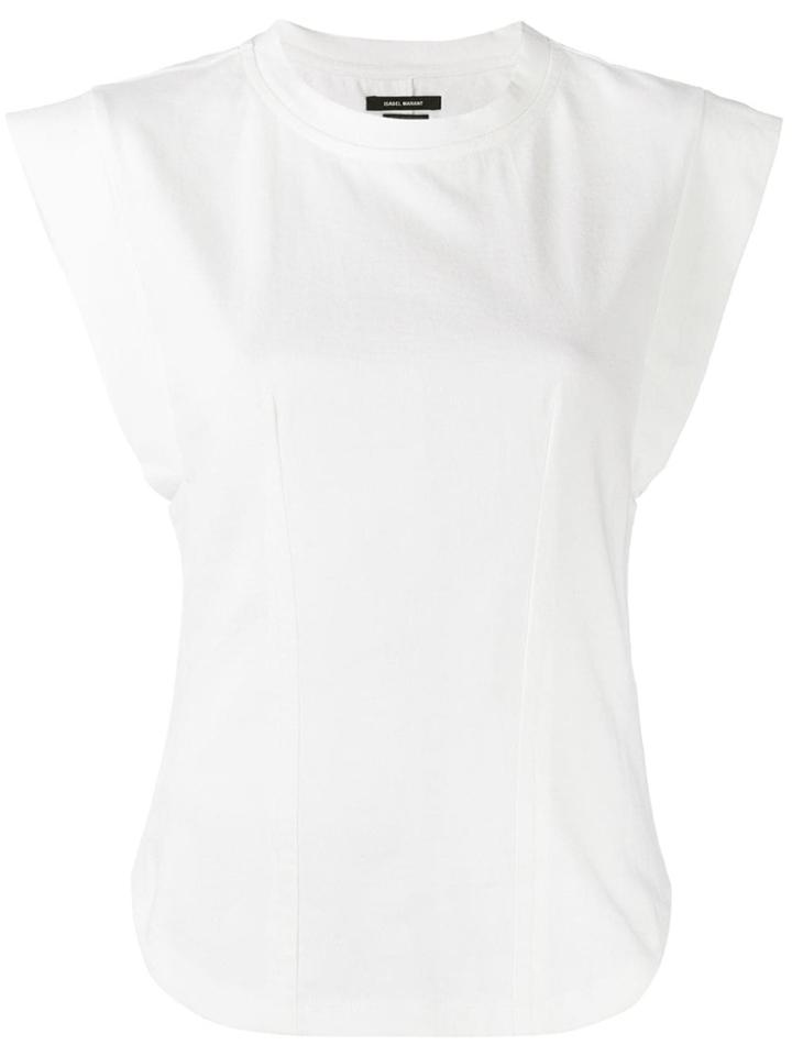 Isabel Marant Cape Sleeve T-shirt - White