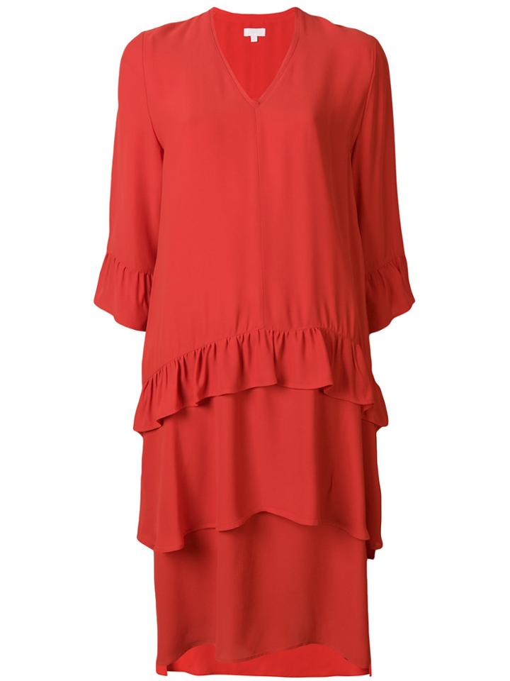 Lala Berlin V-neck Flared Dress