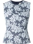 Mary Katrantzou Floral Mesh Top