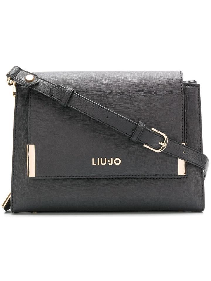 Liu Jo Branded Shoulder Bag - Black