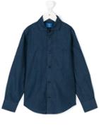 Fay Kids - Classic Collar Shirt - Kids - Cotton - 2 Yrs, Blue