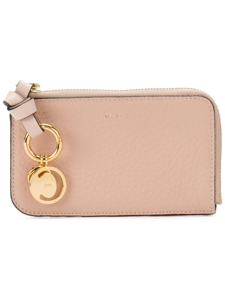 Chloé Alphabel Wallet - Nude & Neutrals