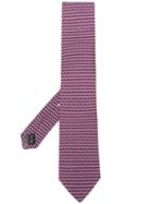 Salvatore Ferragamo Hanger Pattern Tie - Red