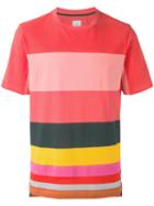 Paul Smith Striped T-shirt, Men's, Size: Xl, Pink/purple, Cotton