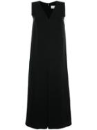 Song For The Mute V-neck Folded Jumpsuit - Black