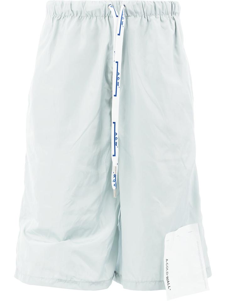 A-cold-wall* Loose Track Shorts - Grey