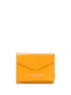 Lancaster Compact Logo Wallet - Yellow