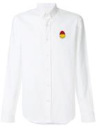 Ami Alexandre Mattiussi Shirt With Smiley Patch - White