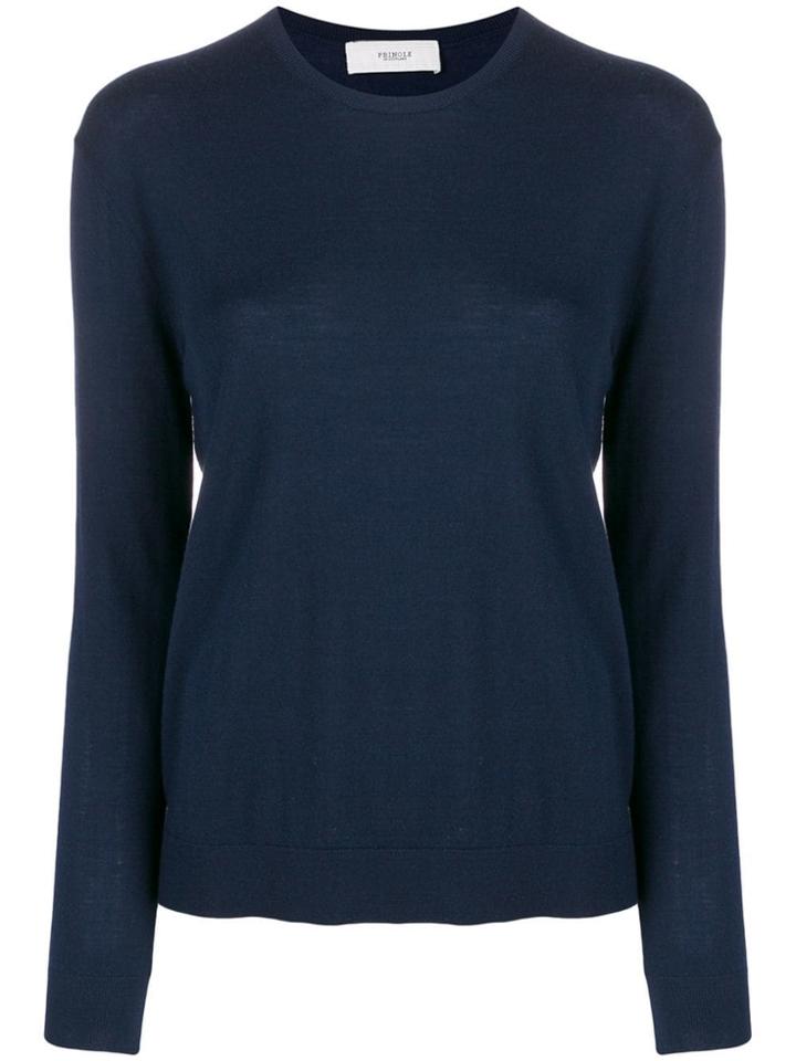 Pringle Of Scotland Round-neck Knitted Jumper - Blue