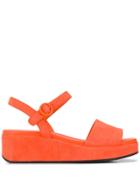 Camper Misia Flatform Sandals - Orange
