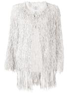Desa 1972 Fringe Jacket - White