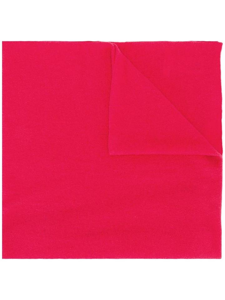 Allude Plain Scarf, Women's, Pink/purple, Cashmere