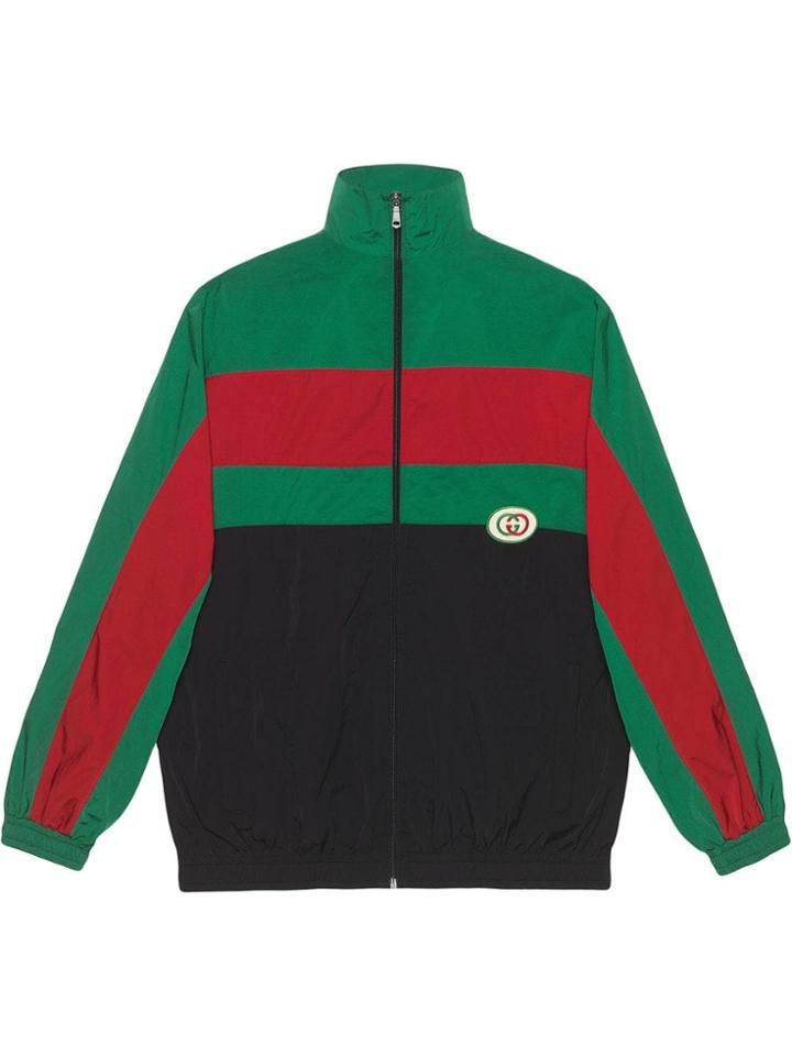 Gucci Oversize Nylon Jacket - Black