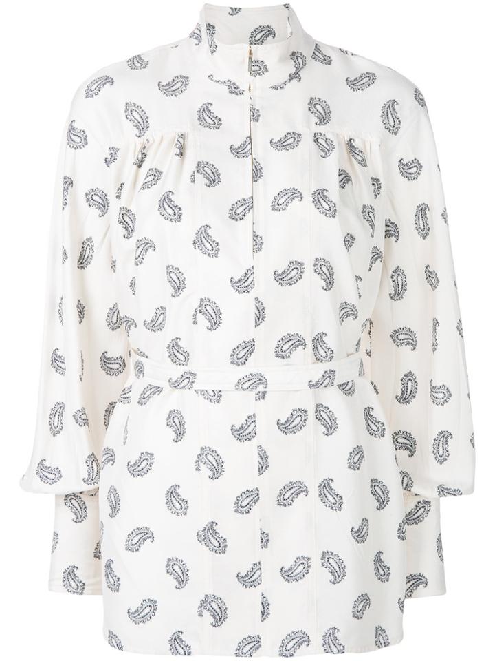 Zimmermann Paisley Print Shirt - Nude & Neutrals
