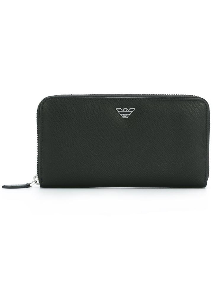Emporio Armani Logo Zip Wallet