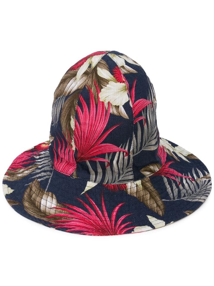 Engineered Garments Printed Dome Hat - Blue