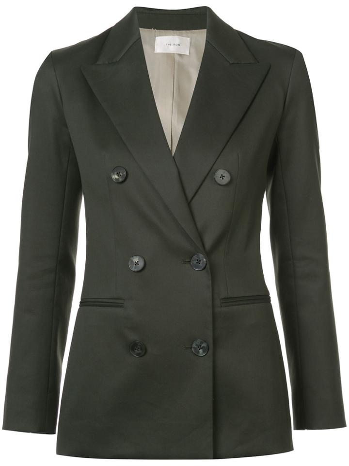 The Row Fitted Tailored Blazer - Green