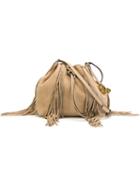 Diane Von Furstenberg Fringed Bucket Bag