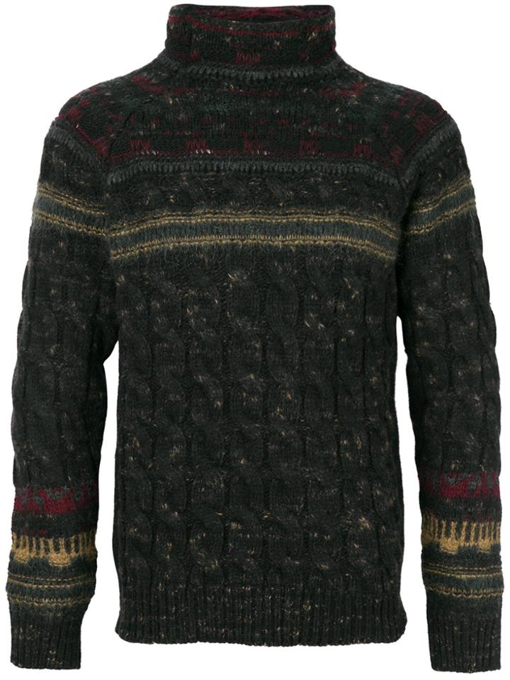 Nuur Turtleneck Knitted Jumper - Multicolour