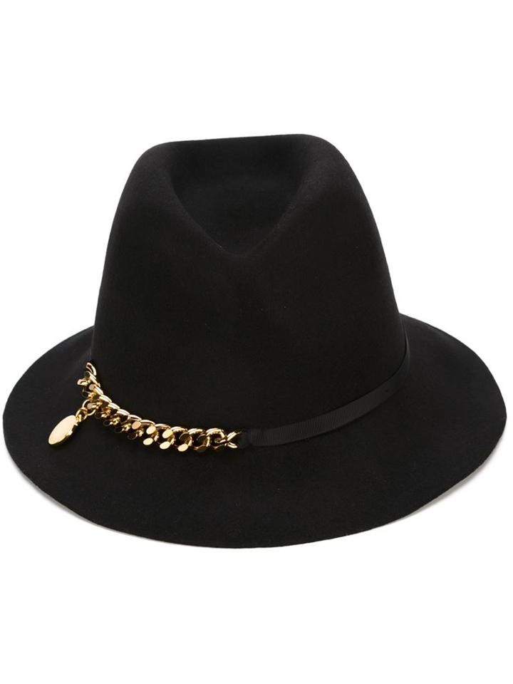Stella Mccartney Falabella Chain Strap Fedora
