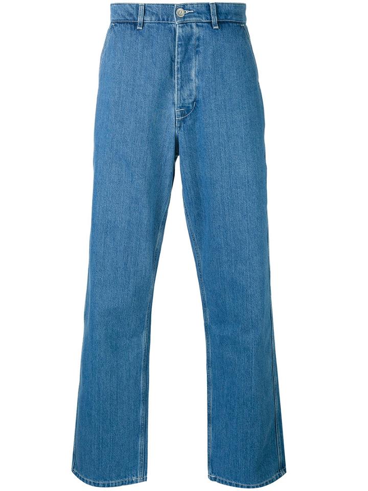 Our Legacy - Denim Loose-fit Jeans - Men - Cotton - 48, Blue, Cotton