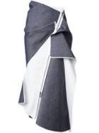 Maticevski Draped Zipped Skirt