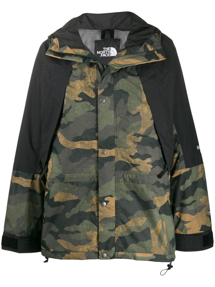 The North Face Camouflage Panel Jacket - Burnt Olive