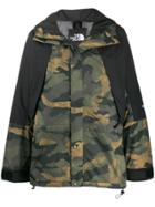 The North Face Camouflage Panel Jacket - Burnt Olive