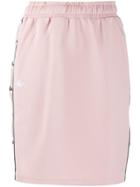 Kappa Logo Lined Fitted Skirt - Pink