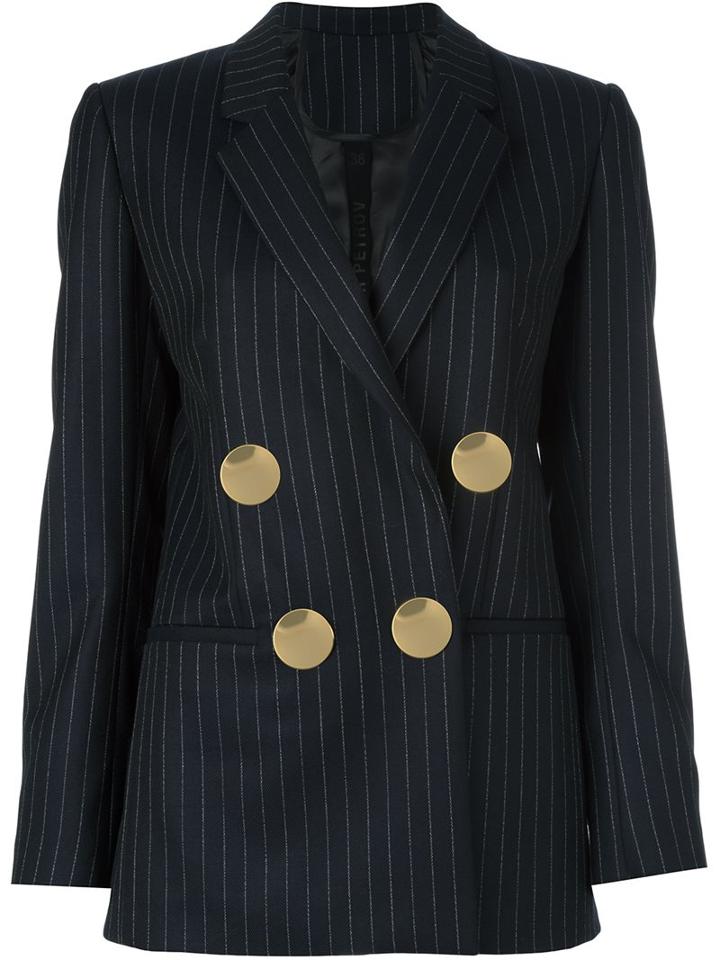 Petar Petrov Double Breasted Blazer